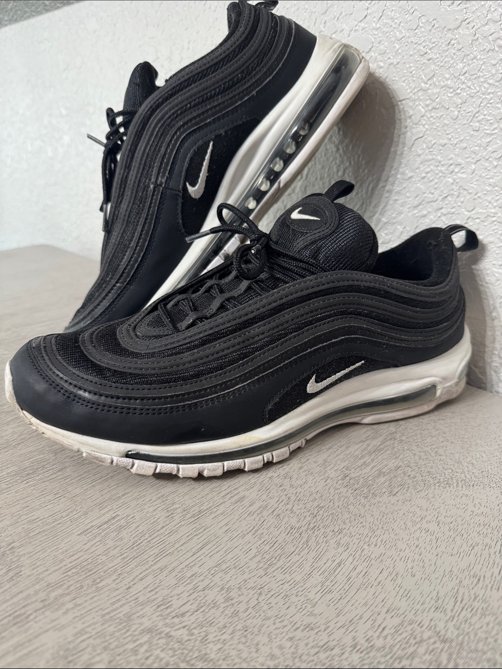 Nike Men’s Air Max 97 Sneakers - Black/White